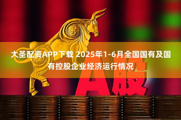 大圣配资APP下载 2025年1-6月全国国有及国有控股企业经济运行情况